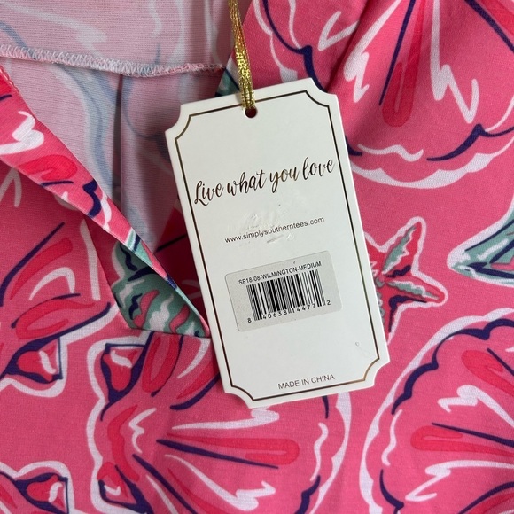 NWT Simply Southern Wilmington Sleeveless Seashell Tank - Picture 3 of 5